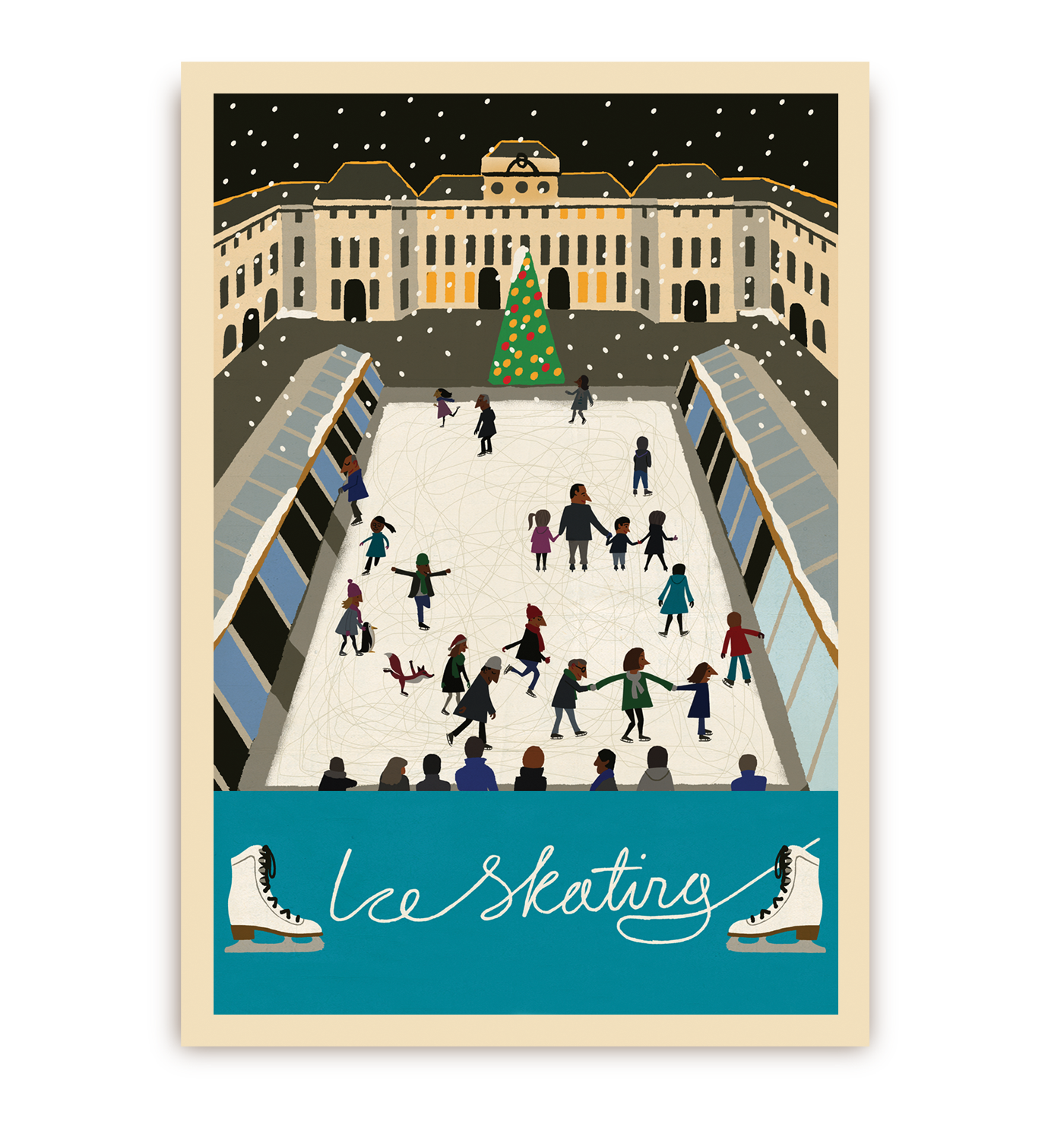 Ice Skating - Lagom Design