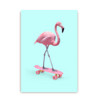Skate Flamingo Postcard - Lagom Design